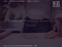 Tablet Screenshot of occasionscaterers.com